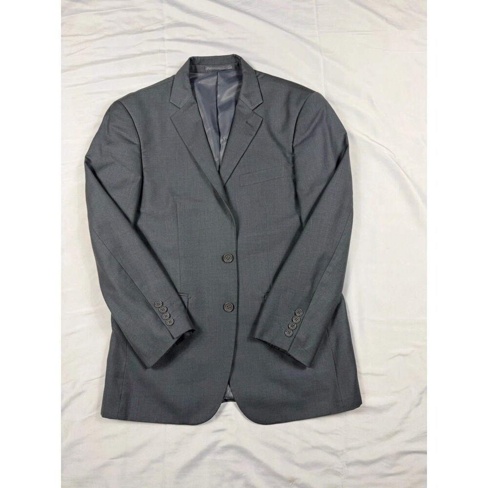 Giorgio Fiorelli Blazer Mens 40 Sport Coat Two Button Suit Jacket Super Fine